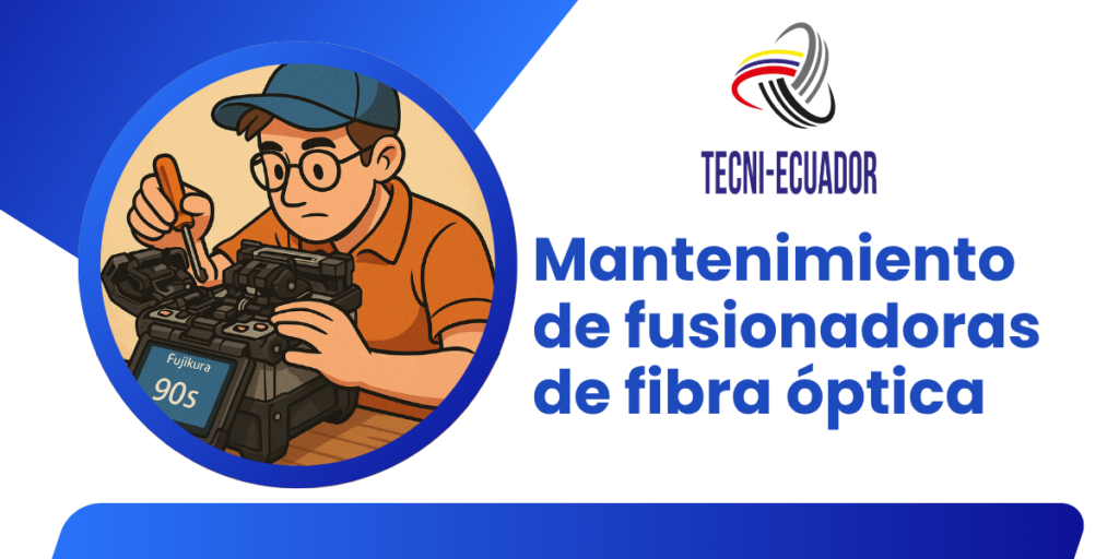 mantenimiento de fusionadoras de fibra optica